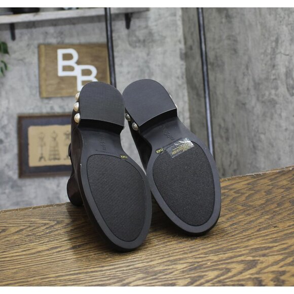 NWT On 34th Womens Jeovana Pearl Chelsea Booties 10019682400 Black Smooth 5.5M - Picture 10 of 12